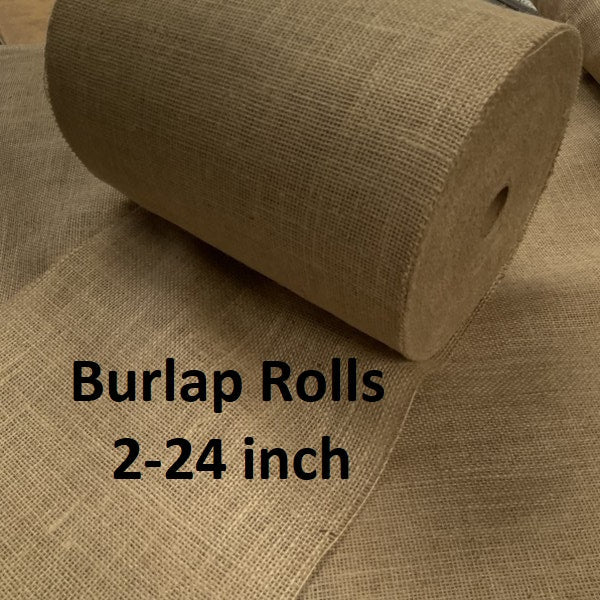 Burlap Hessian Rolls Value Pack (Pack of 2) Natural Craft Suppliess